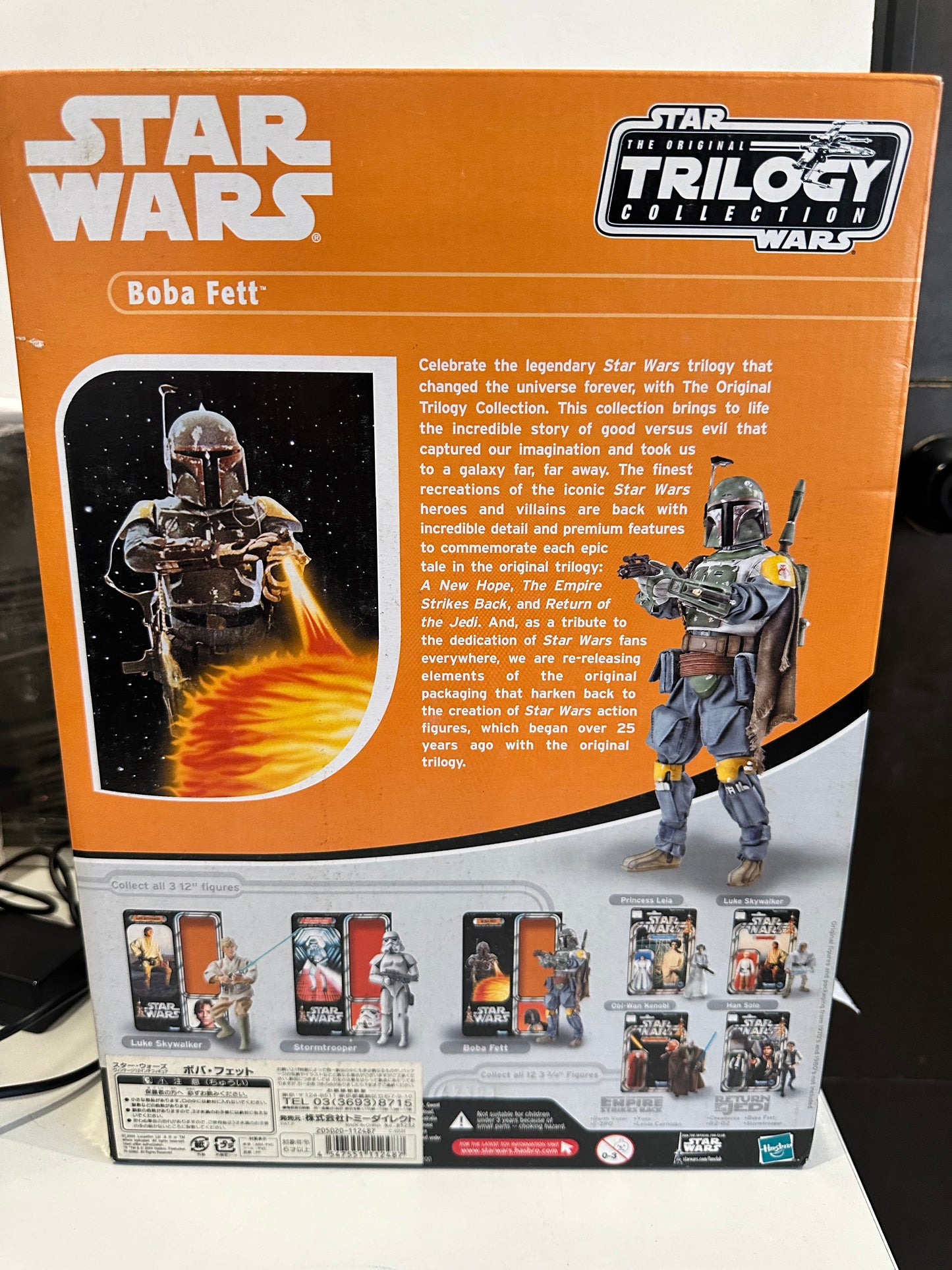 Boba fett 12 pulgadas the original trilogy collection