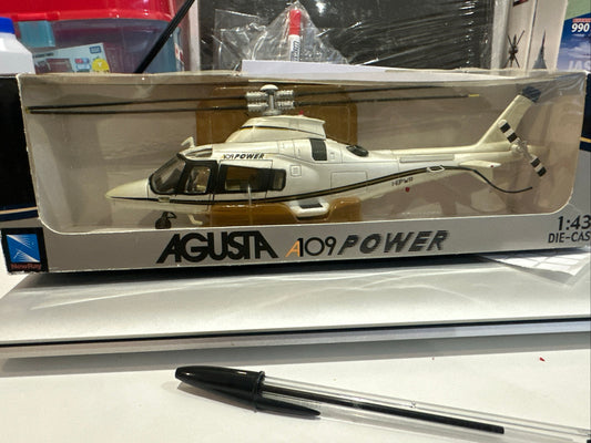Helicoptero agusta new ray 1/43