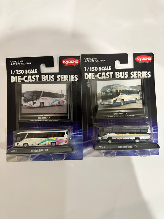 Buses Kyosho 1:150 2 pack